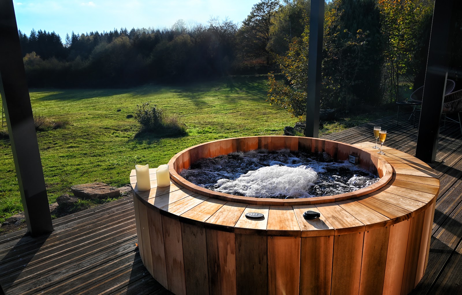 Écrin d&rsquo;Auvergne insolite : Cabane – Lodge avec Spa Privatif Auvergne - Photo 5