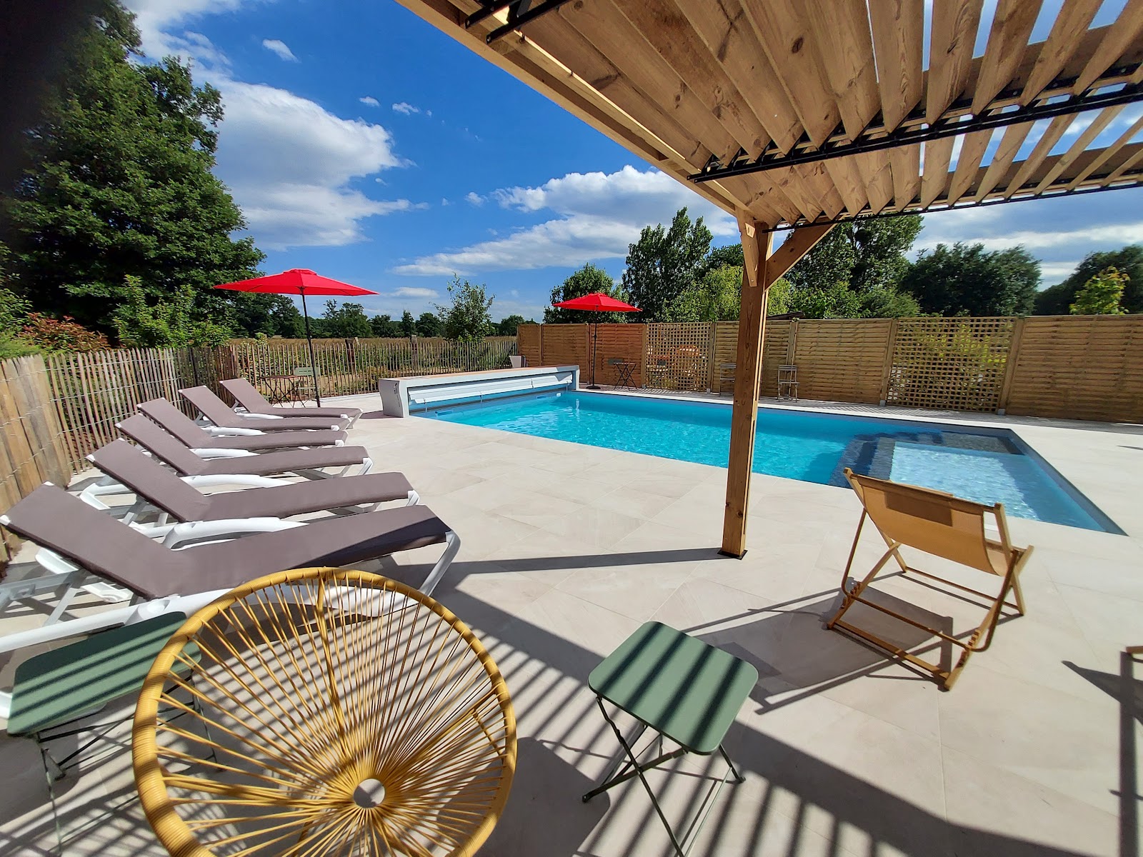 Le Jardin Des 4 Saisons Gîte Chambre Piscine Climatisation Proche Le Mans - Photo 3