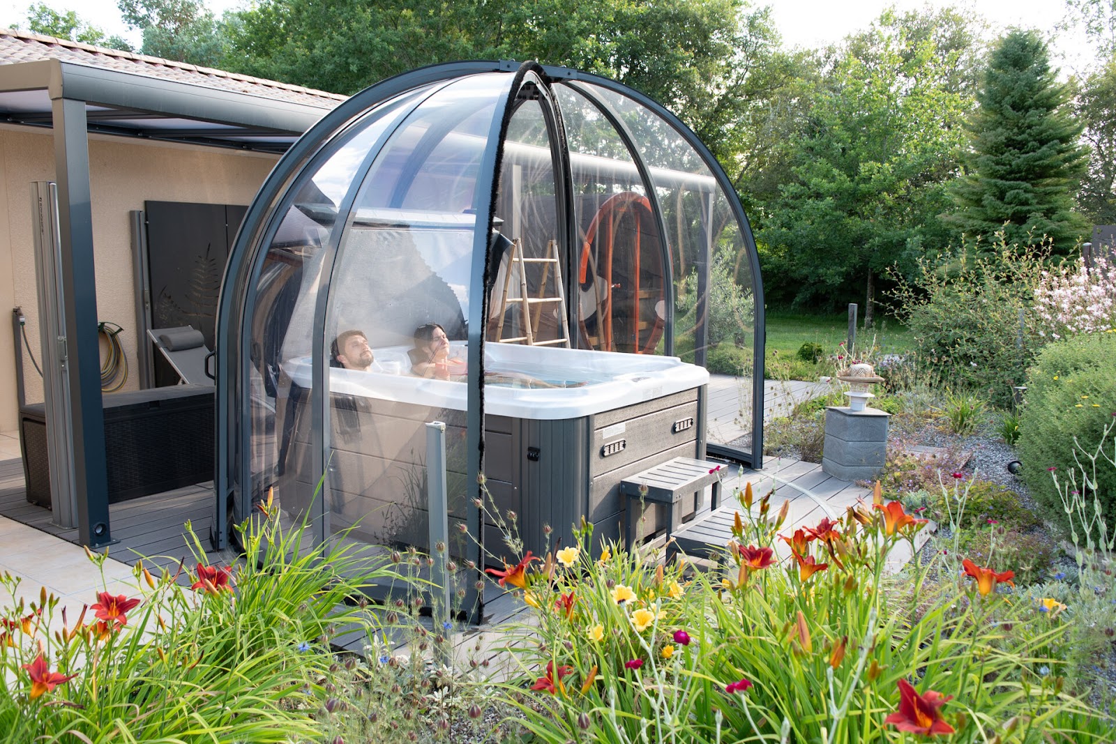 L&rsquo;Escale Sud Gironde – gîte romantique avec jacuzzi privatif - Photo 1