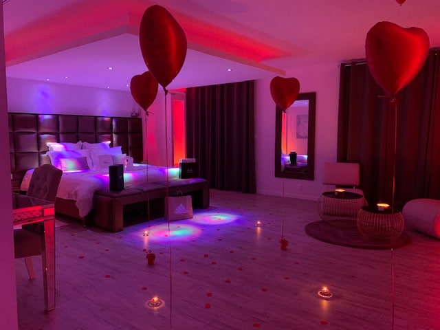Spalace : Chambres d’hôtes luxe avec sauna/jacuzzi, Love Room week-end en amoureux, proche Lille, Nord, Hauts-de-France - Photo 3