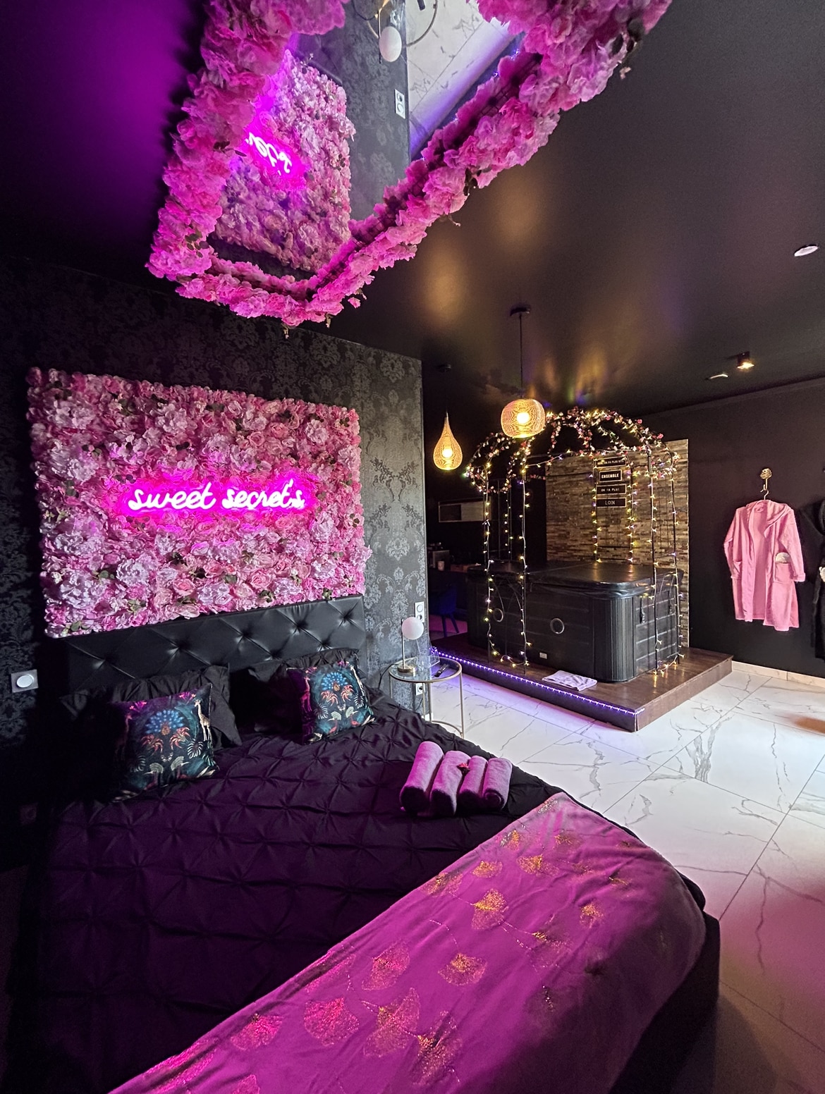 Sweet dreams jacuzzi- hôtel avec spa privatif - Photo 6