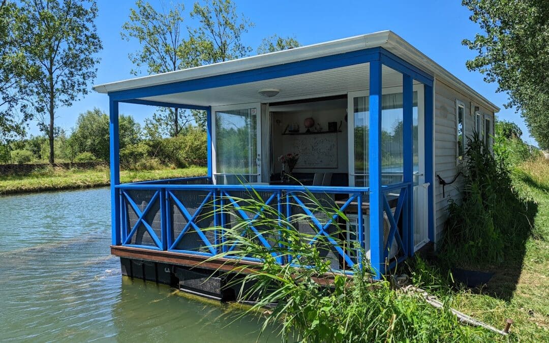 Cottage flottant insolite SPA jacuzzi privé