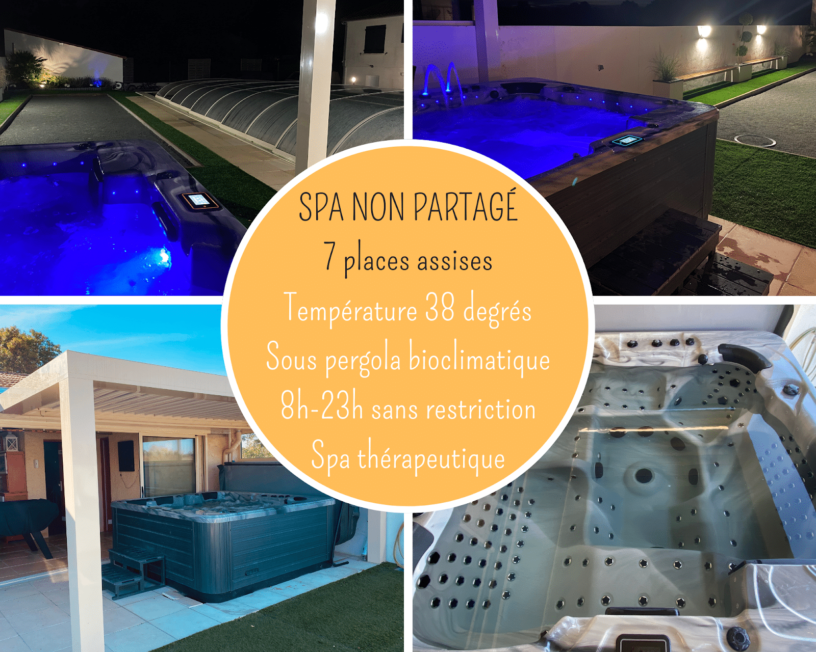 Gite La Rosalie – Piscine & Jacuzzi privatifs - Photo 5