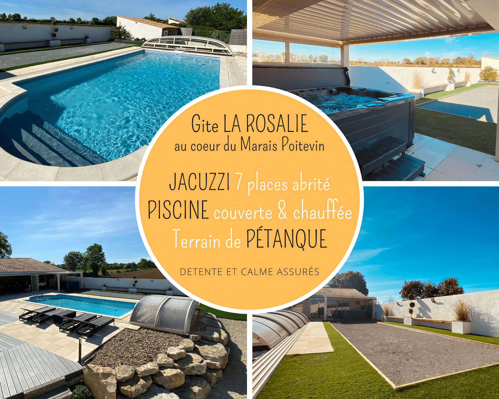 Gite La Rosalie – Piscine & Jacuzzi privatifs - Photo 3