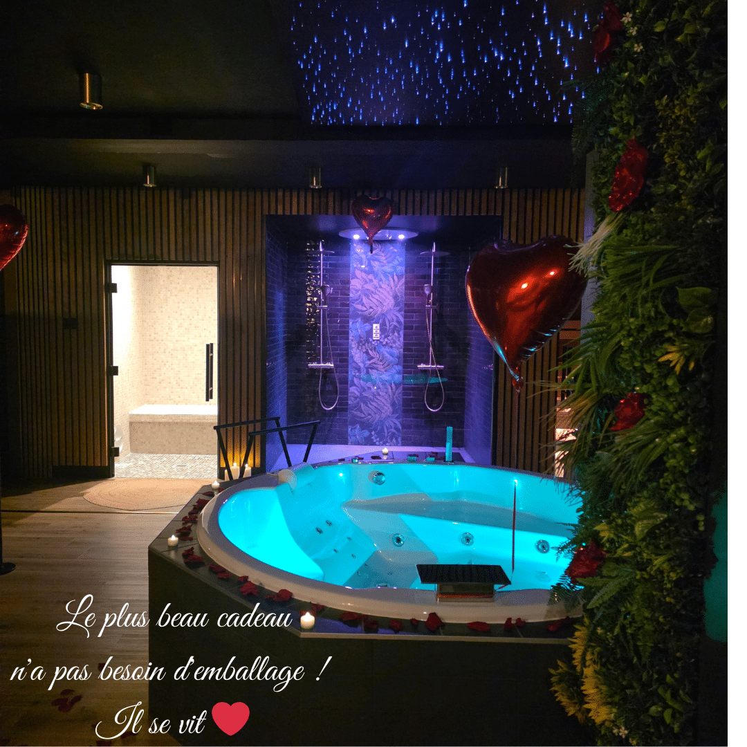 Toi et Moi gîte ,espace bien être, love room pour 2 personnes. spa, hammam & sauna privatifs Chartres - Photo 3