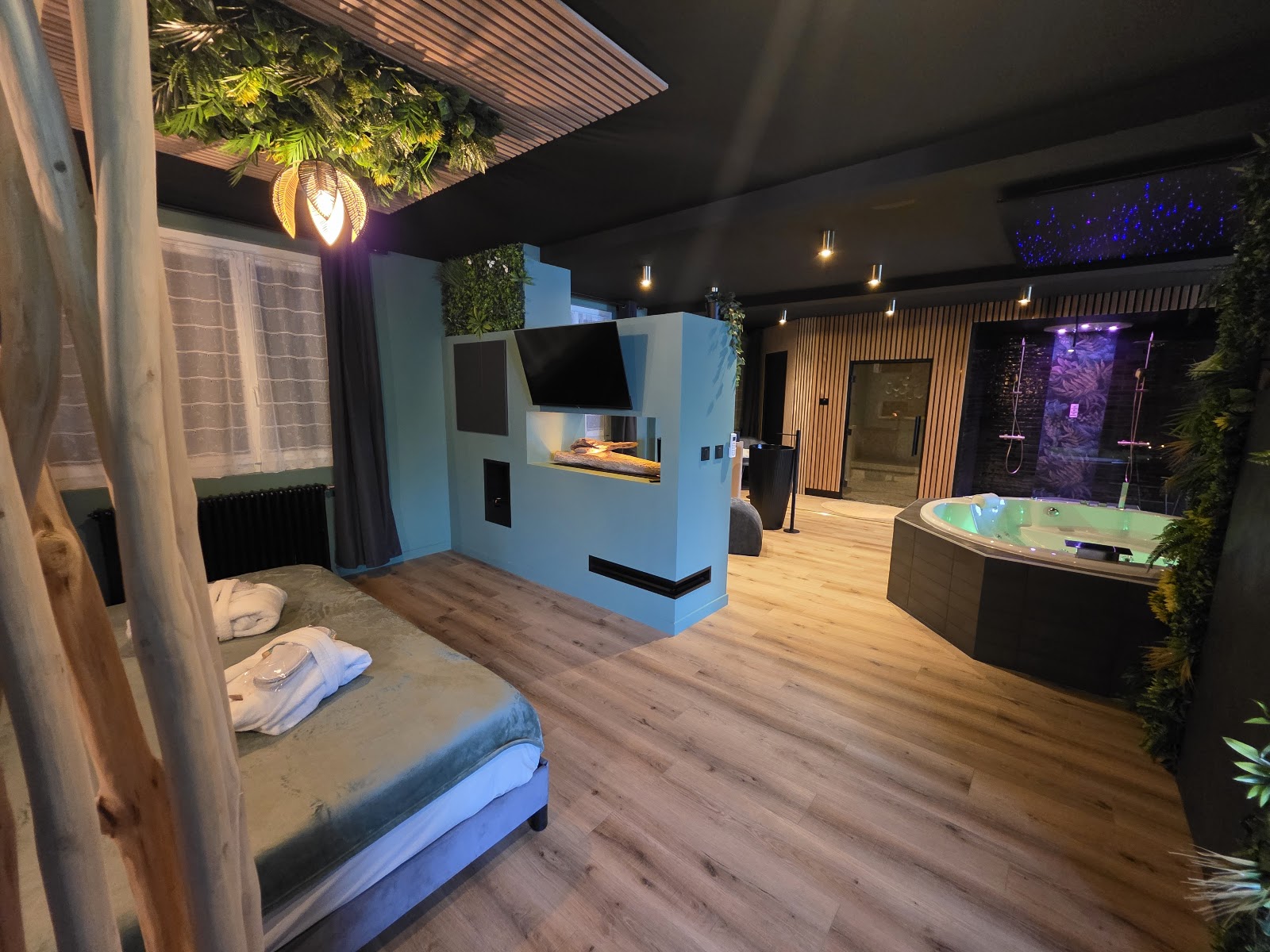 Toi et Moi gîte ,espace bien être, love room pour 2 personnes. spa, hammam & sauna privatifs Chartres - Photo 5